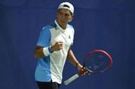 Baez is looking to get off the mark at Flushing Meadows.